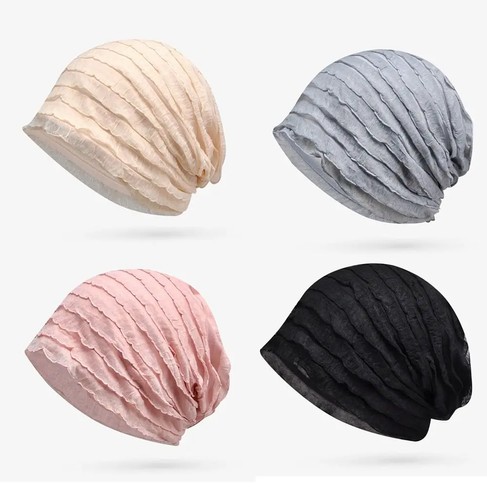 

Head Wrap Turban Hat Beanies Winter Cap Sport Casual Spring Summer Hats for Women