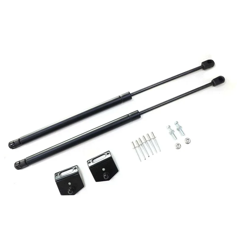 2 шт. гидравлическая опорная штанга Переднего Капота двигателя для Jeep Wrangler JK 2007-2017