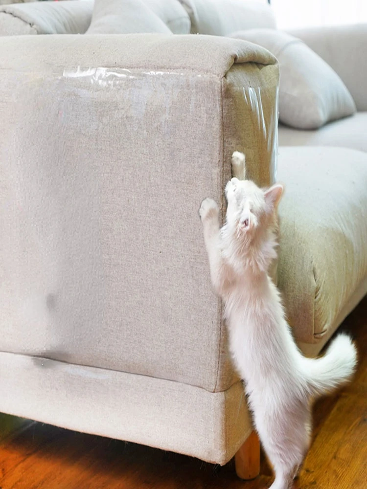 

Anti-cat Scratch Sofa Protection Stick Cat Universal Invisible Scratch Cushion PVC Corner Cover Furniture To Prevent Scratching