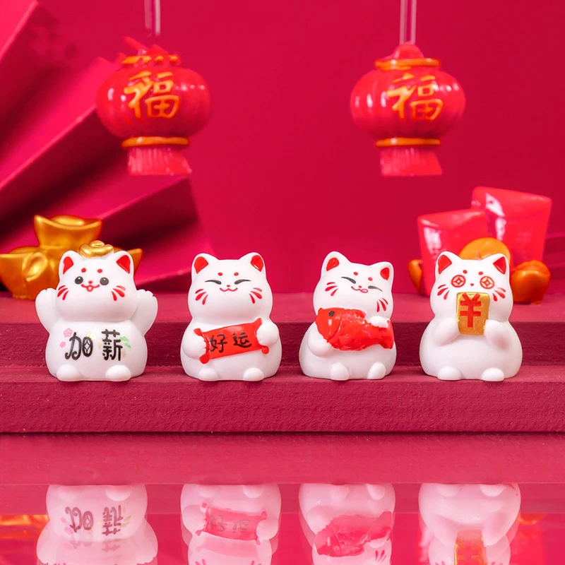 Фигурки кота ESHYLALA из смолы