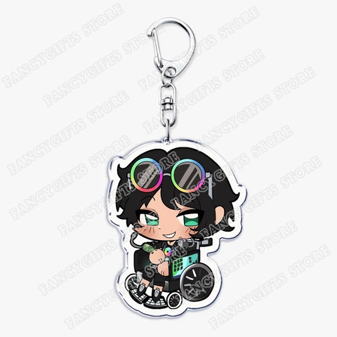 Брелок Date Everything Chibis из нержавеющей стали