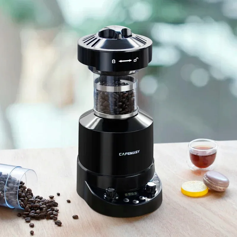 

CAFEMASY Новая электрическая бытовая воздушная жаровня 220 В, кофемашина, жаровня для кофейных зерен, машина для обжарки кофе с контролем температуры