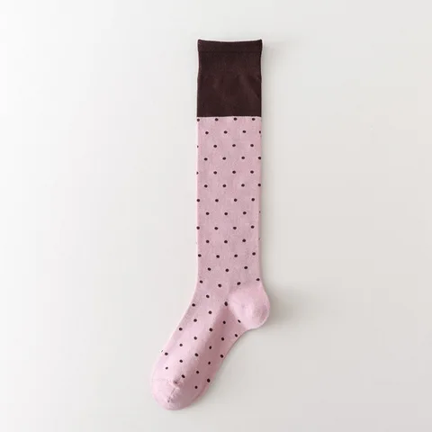 Женские чулки Jeseca хлопок polka dot