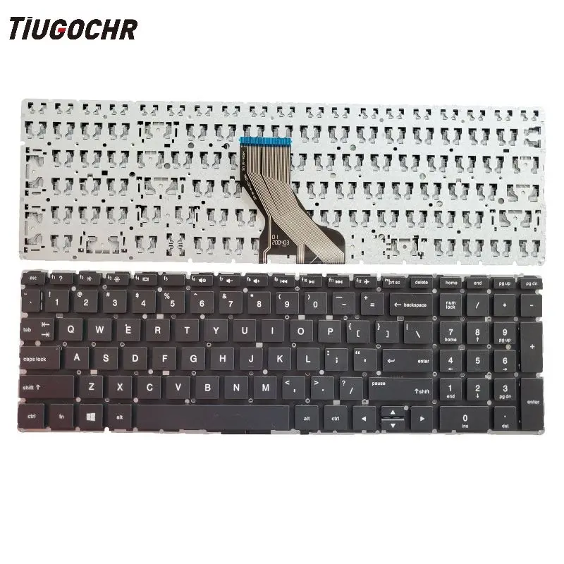 

Laptop keyboard For HP 15-DA 15-DB TPN-C135 TPN-C136 250 G7 255 G7 15-CN 15-CR 15-CW 15-DR 15-DF 15-EC 15-CX 15-DK