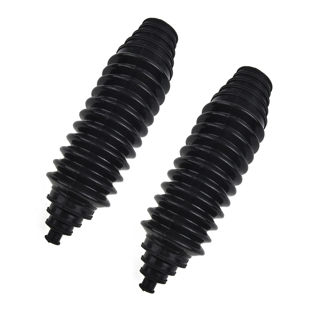 

Accessories Durable Gaiter Pinion Boot Universal +Clamps 23x6cm Rack 9.06\"x2.36\" Black Ilicone Set +Cable Ties
