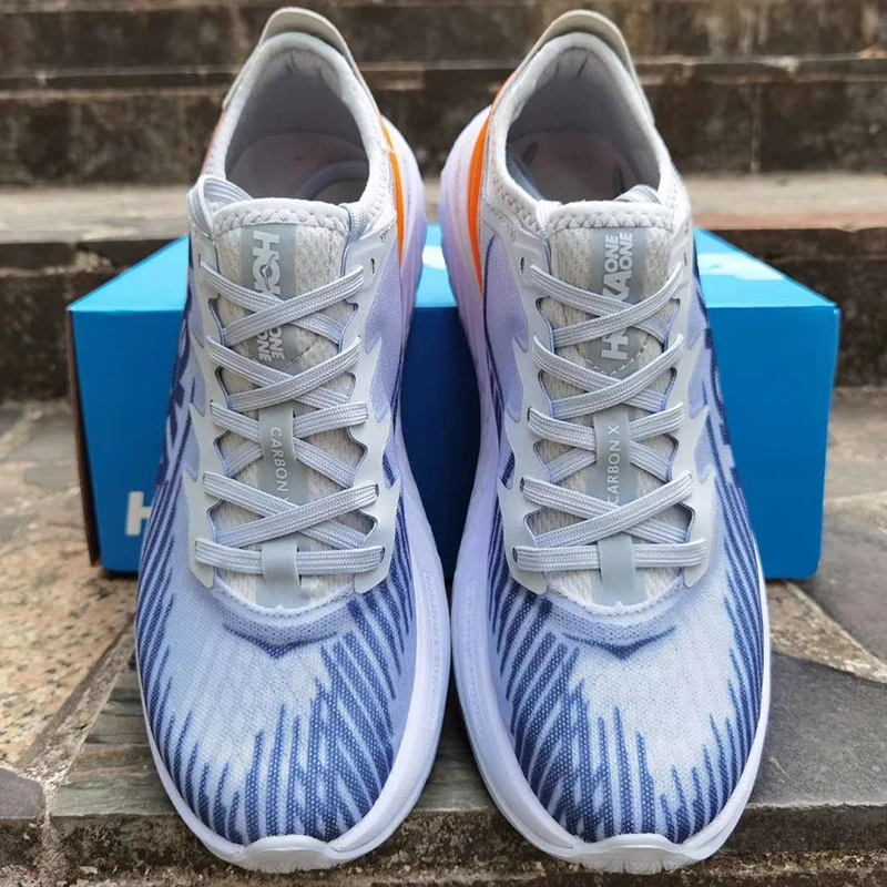 Мужские кроссовки HOKA ONE карбоновая модель задние для бега гоночная дорожная