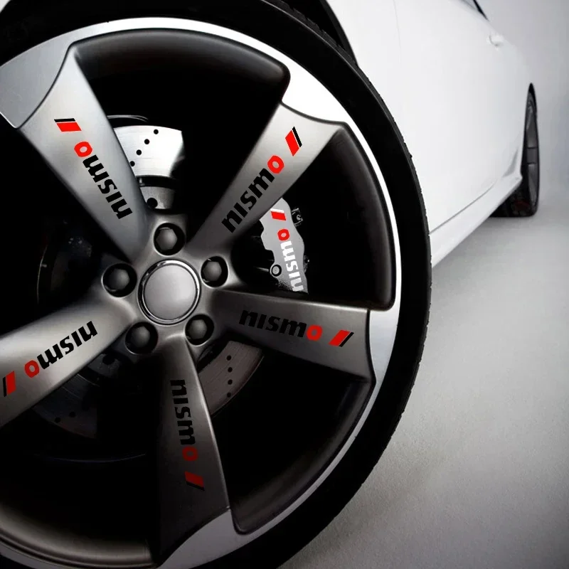2025 автомобили для Nissan 4 шт. наклейка на дверную ручку автомобиля Nismo с логотипом
