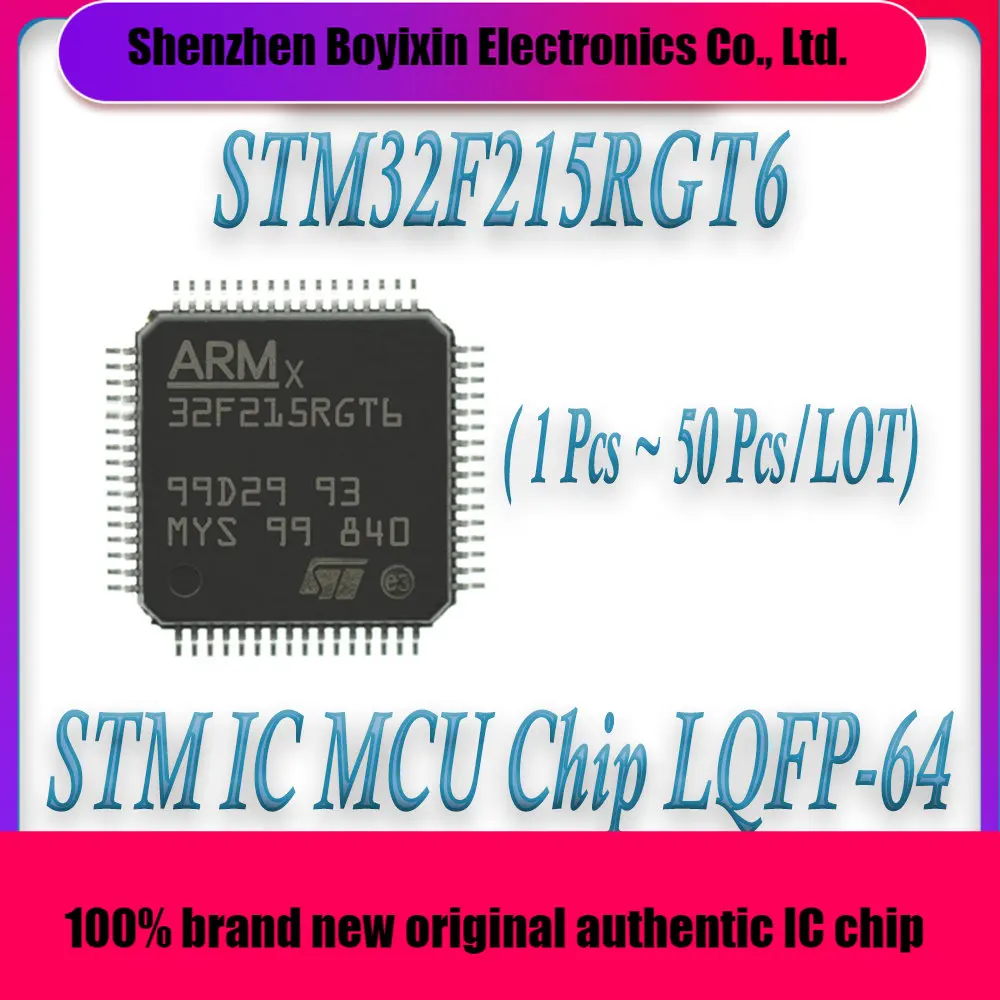 

STM32F215RGT6 STM32F215RG STM32F215R STM32F215 STM32F STM32 STM IC MCU Chip LQFP-64