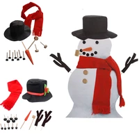 13pcs16pcs snowman building kit kids adults first snowman decorating kit tool set outdoor toys christmas decoration