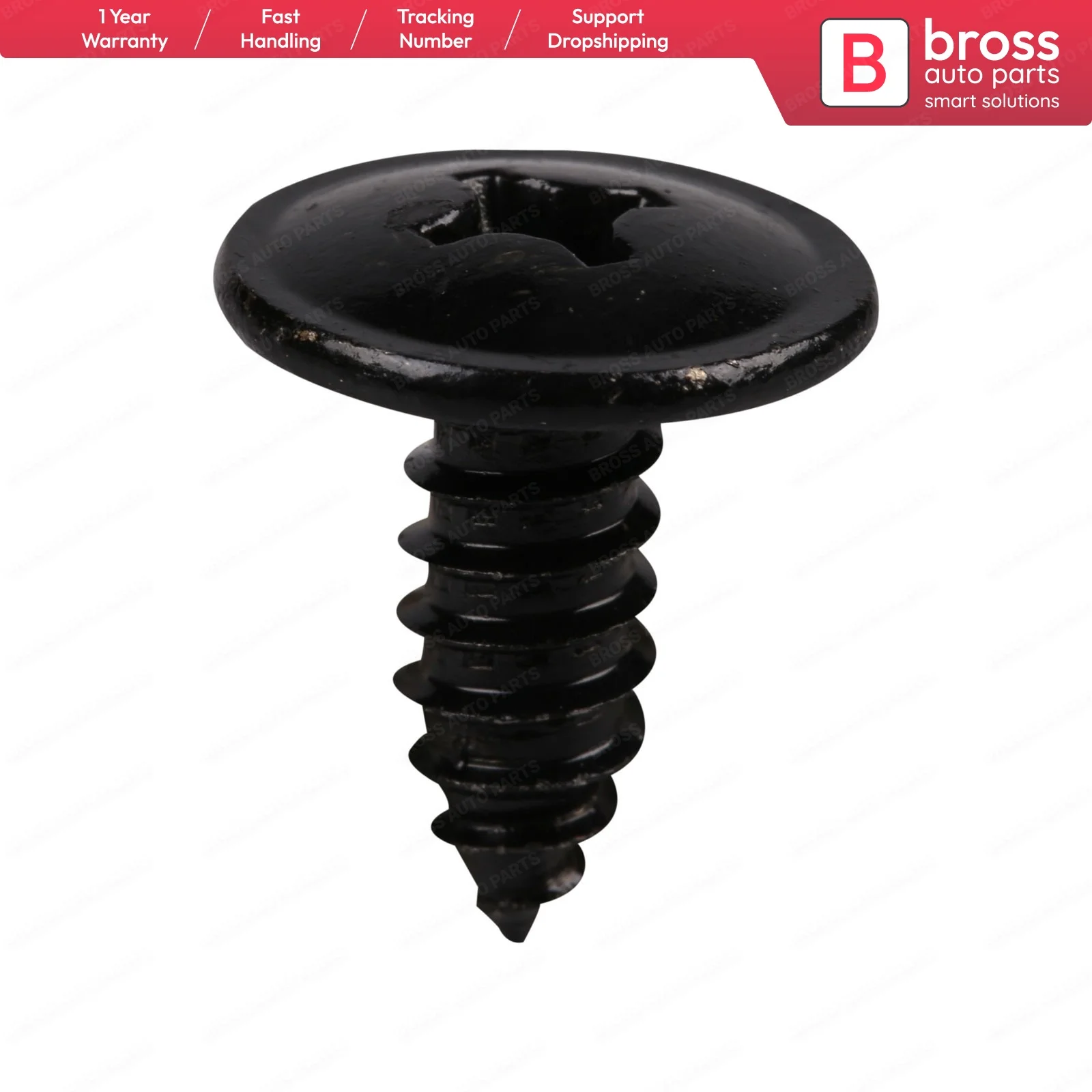 

Bross Auto Parts BCF2472 10 Pieces Screw Special Shroud Torque 4,8x16x15 for VW : N90775001