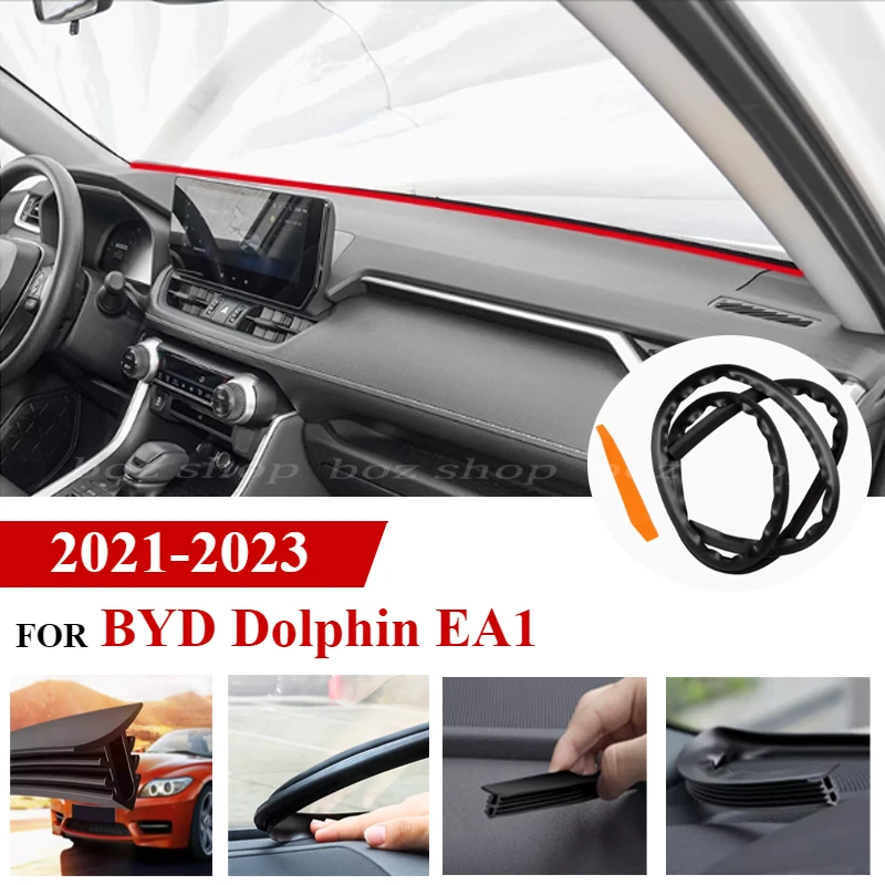 Для BYD Dolphin EA1 2021 2022 2023 уплотнительные ленты для центральной панели управления