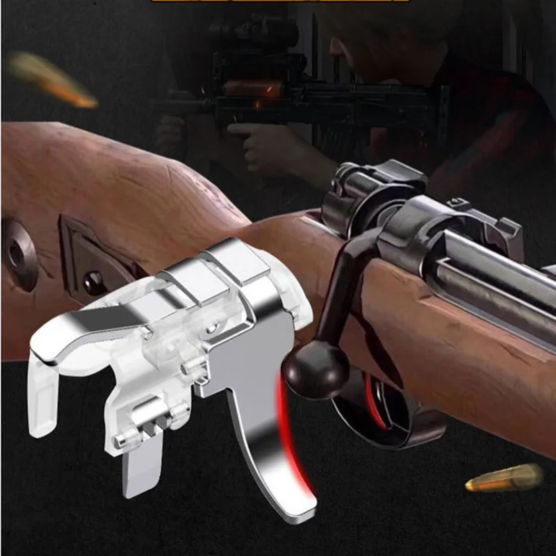 a8 mobile phone gaming accessories for pubg game controller gamepad joystick trigger aim shooting key button for iphone android free global shipping
