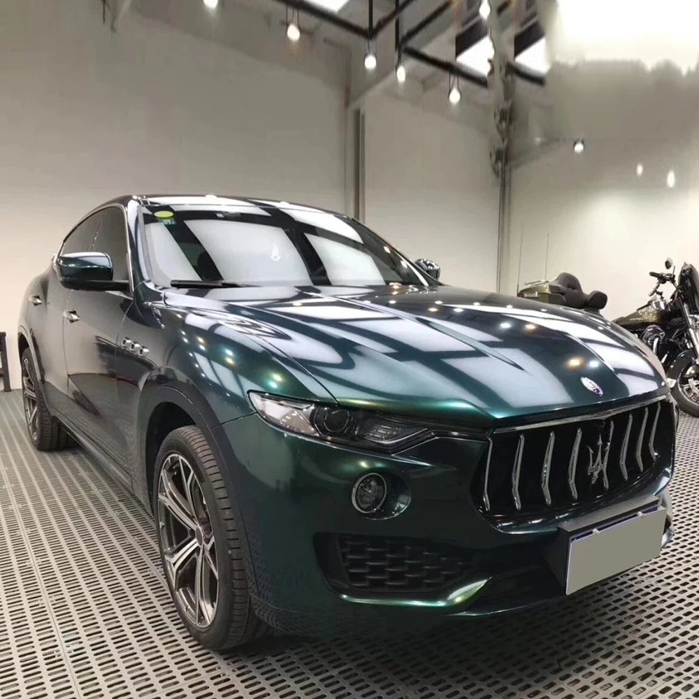 

1.52*18m Super Gloss Metallic Green Vinyl Wrap Vinyl Foil Suppliers
