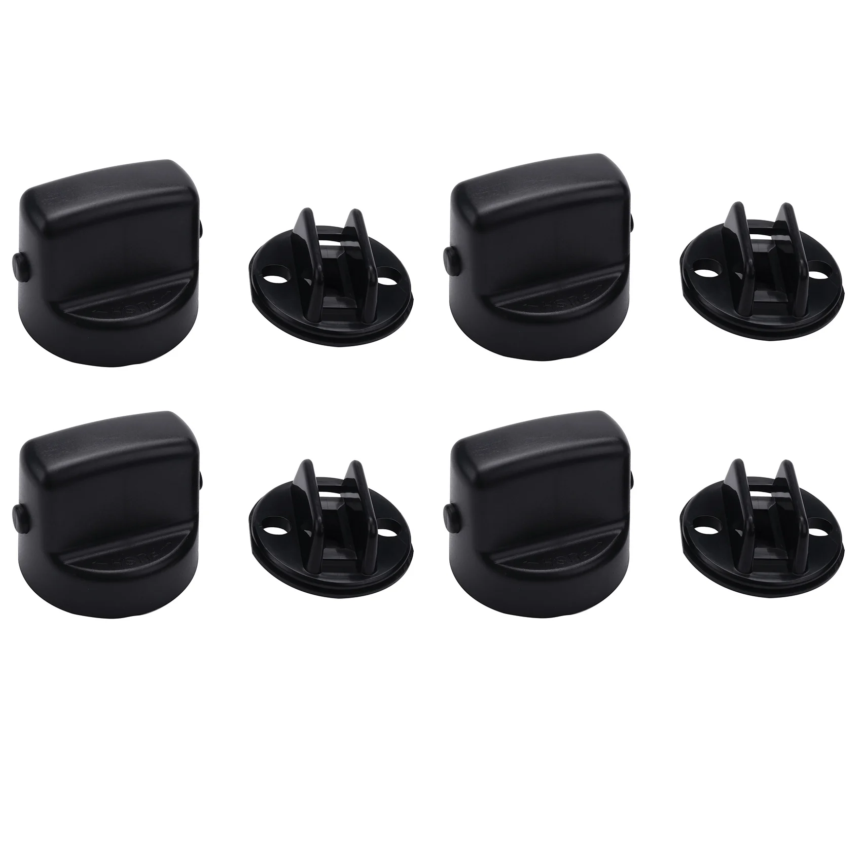 

4X Ignition Start Switch Knob Cap & Insert for Keyless 4408A167 4408A031