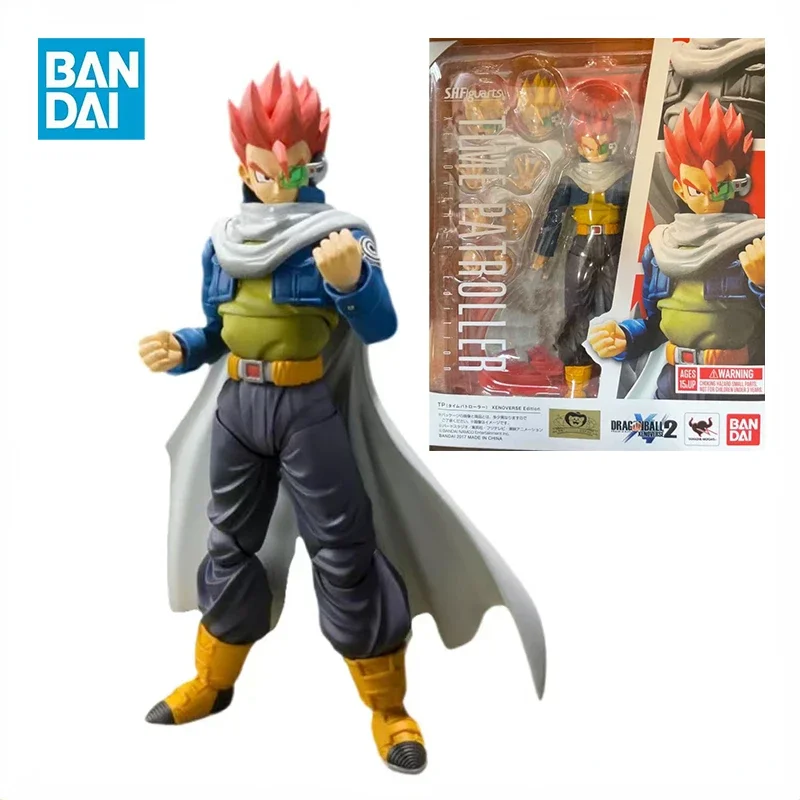 Оригинальная фигурка Dragon Ball SHF TP Time Patroller Xenoverse аниме оригинальная Сборная модель
