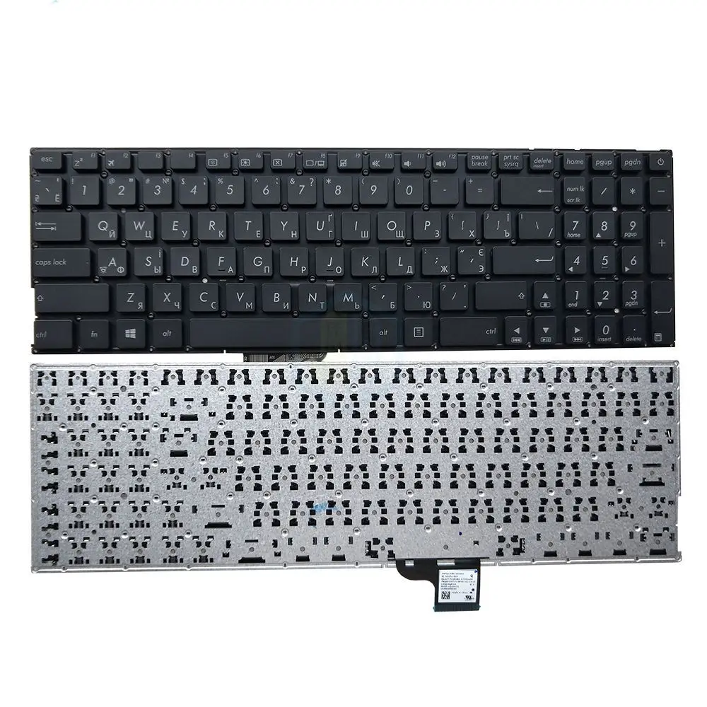 XIN-Russian-US клавиатура для ноутбука Asus UX510U UX510 V510UX UX510UA V510U u5000u UX510UW без подсветки