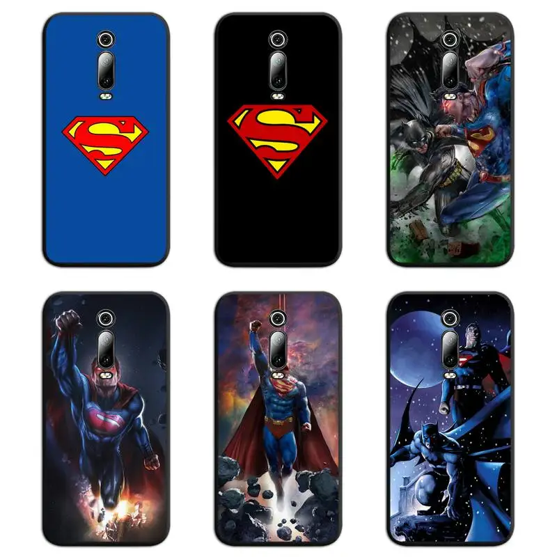 

Superhero Superman Phone Case For Redmi 9A 9 8A Note 11 10 9 8 8T Pro Max K20 K30 K40 Pro