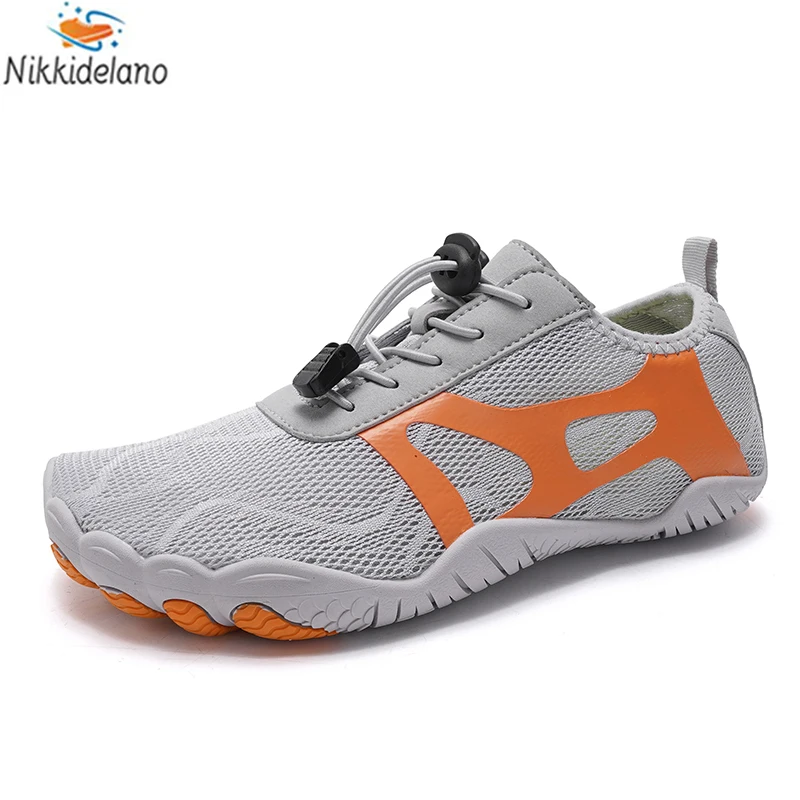 Кроссовки унисекс для бега обувь ходьбы с широким носком Минималистичная