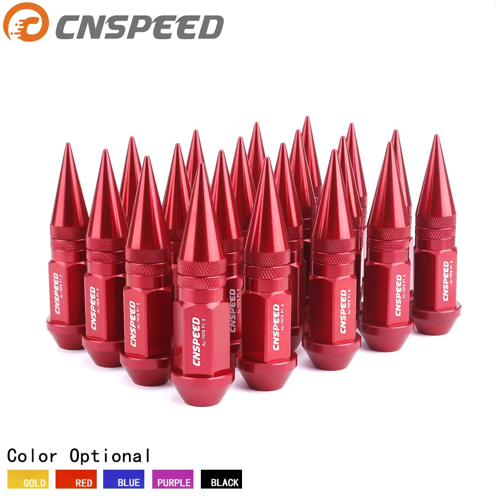Фото Алюминиевые гайки LUG NUTS с шипами 7075-T6 Racing Ando Marque Прочные гайки ступицы колеса с расширенной длиной для автогонок №3