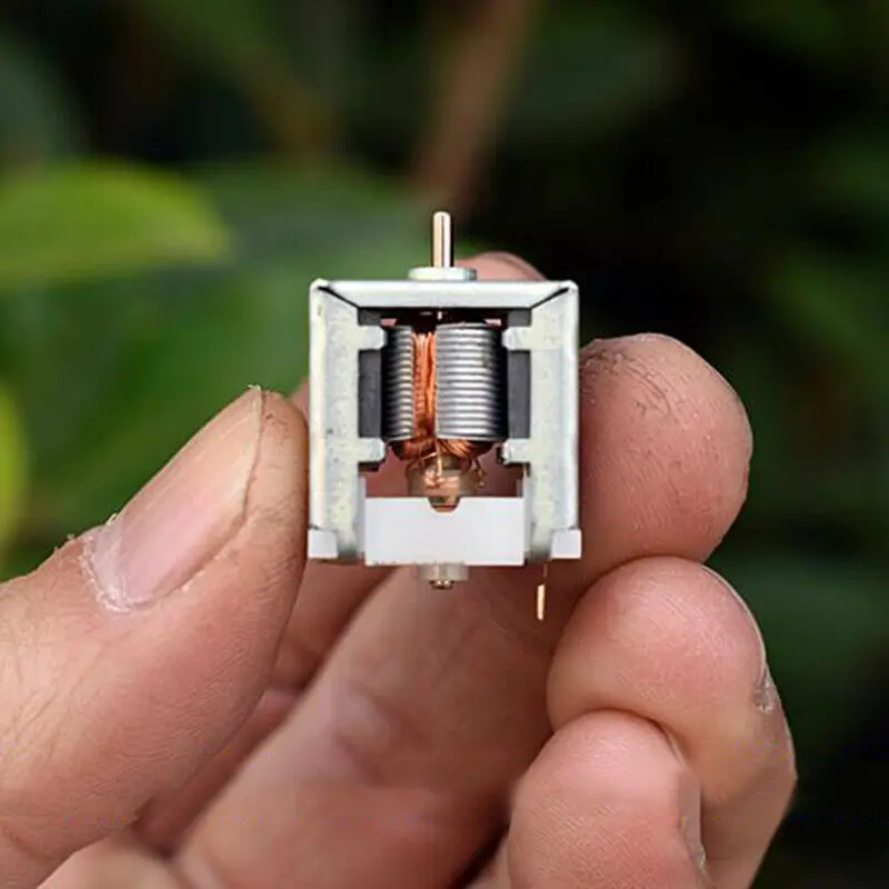 Мини 18 мм * 18 мм квадратный неизолированный двигатель постоянного тока 3 в 27000 об/мин высокоскоростной двигатель с дистанционным управлением длина вала 5 фотомотор «сделай сам» Радиоуправляемый слот автомобильный поезд
