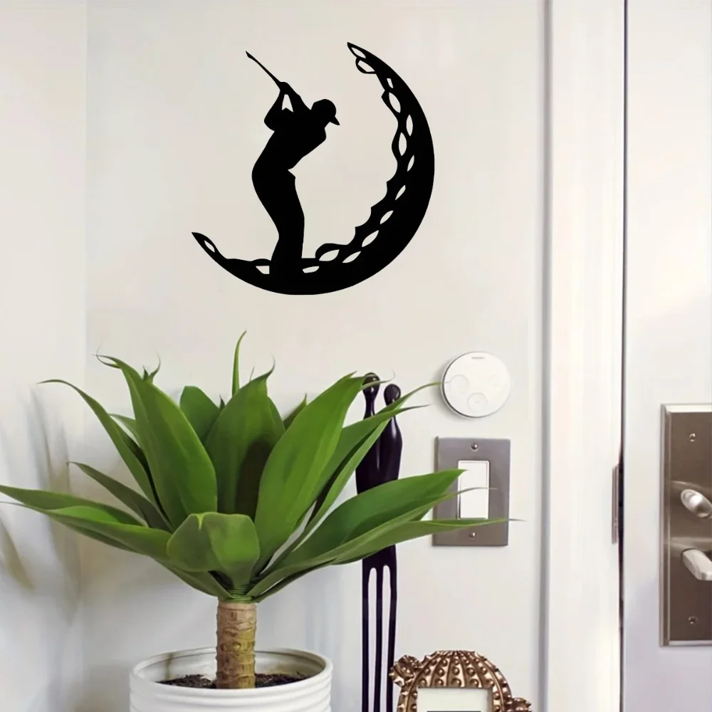 Очаровательный Настенный Художественный Декор В Стиле Гольфа Металлический