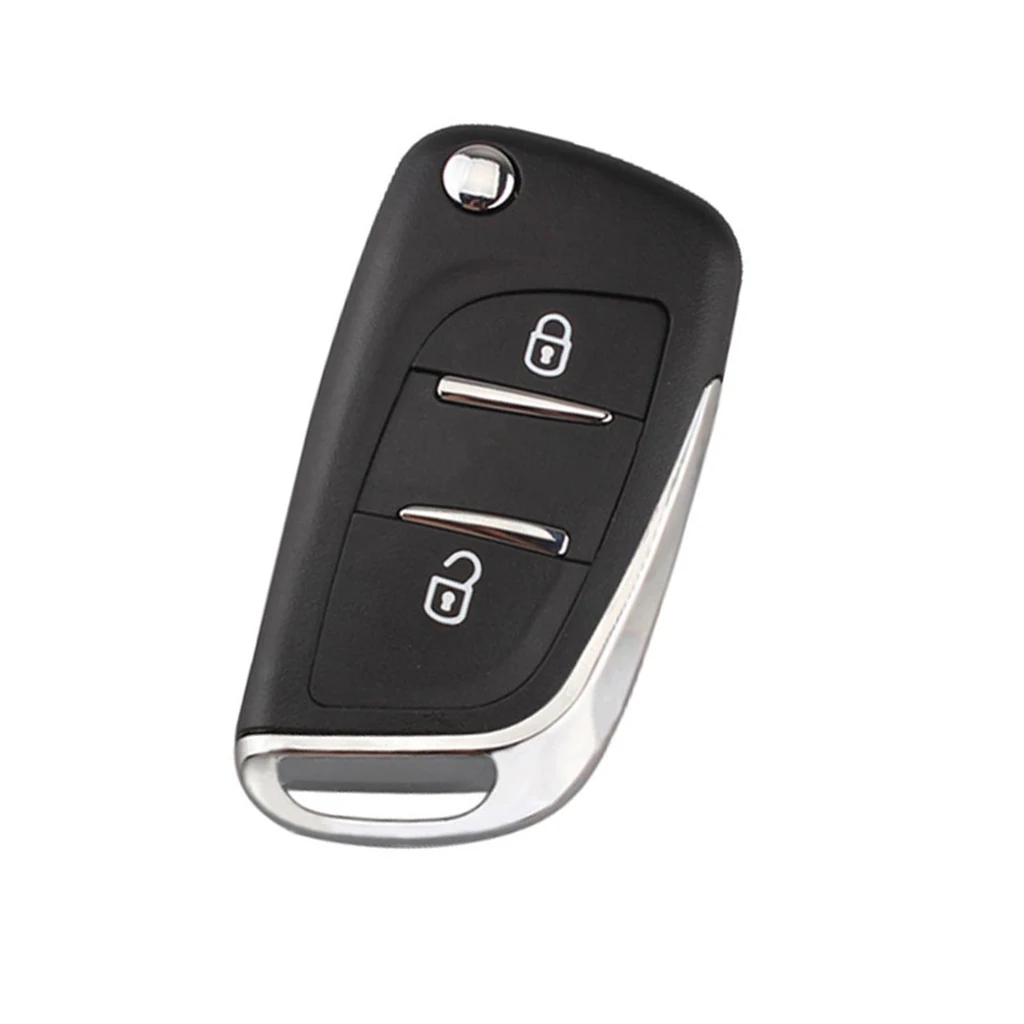 

Флип-брелок для дистанционного ключа 2BTN, чехол для Citroen C4 C5 C2 C3 Peugeot 207 407