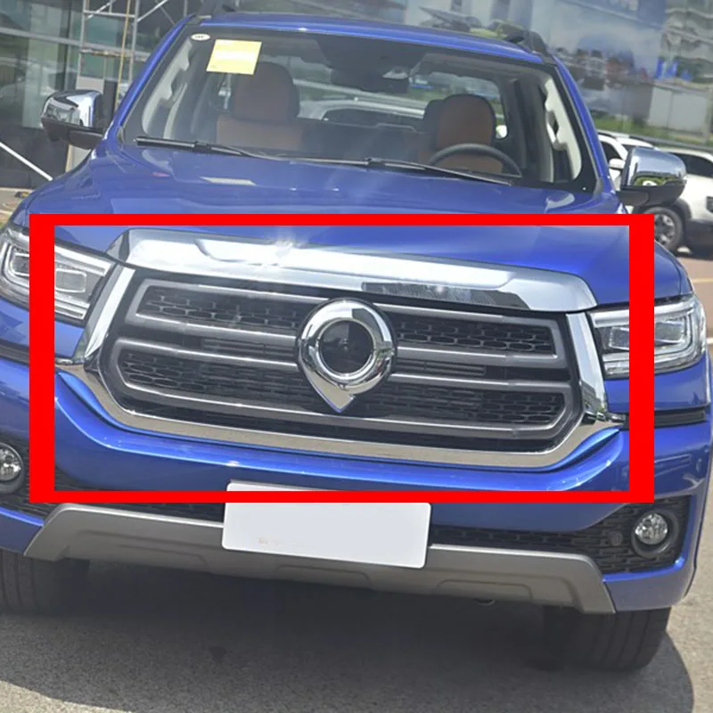 Для Great Wall Poer Gwm 2023 2024 аксессуары для пассажирской версии передняя решетка