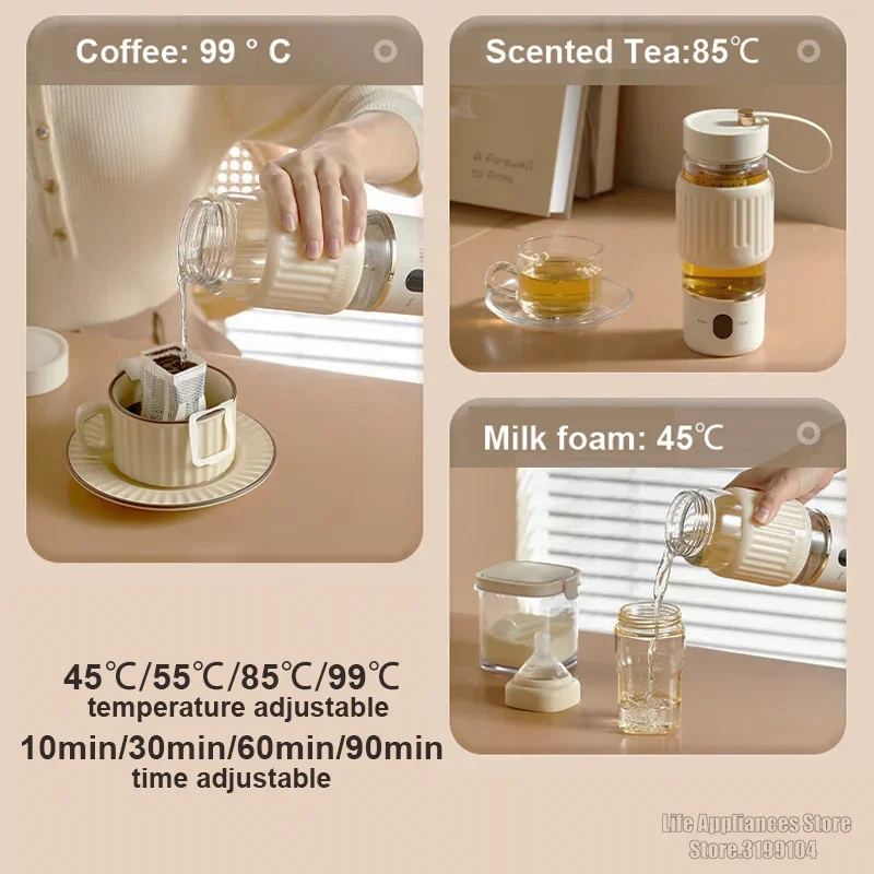 Умный терморегулятор для электрического чайника 400 мл