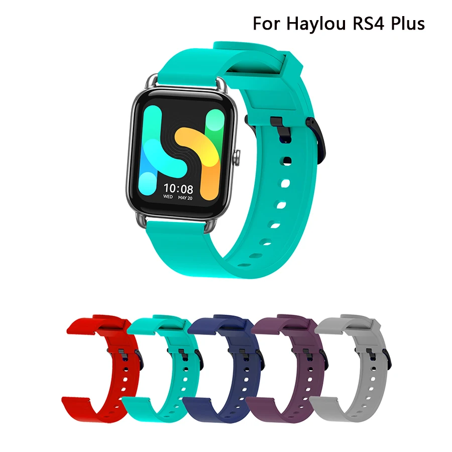 

Ремешок 20 мм для Haylou RS4 Plus LS02, спортивный браслет для смарт-часов