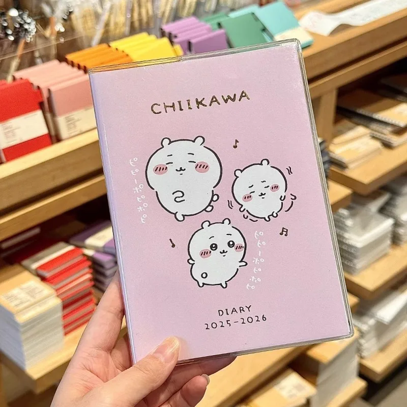 Фото Аниме-планер Chiikawa Usagi: блокнот с цветными страницами, расписание для студентов, ежемесячный и еженедельный планер, кавайный ежедневник, подарок на каждый день, 2026 год №3