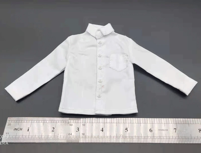 

1/6th Male Clothes Suit Shirt+Vest+pants+belt+tie Model for 12" Action Doll