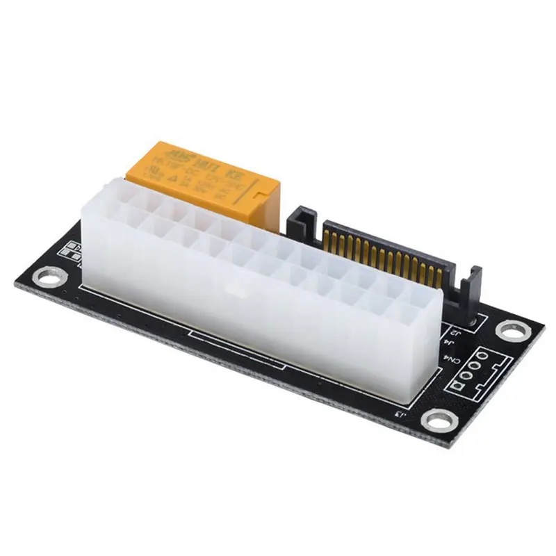 Двойной блок питания адаптер синхронизации блока Add2psu ATX 24 контакта на 4