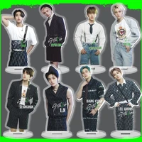 kpop stray kids acrylic double sided stand stop sign table card new korea fashion gifts k pop sk felix in han lee know