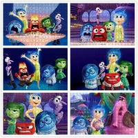 500pcs adult children decompression jigsaw puzzle disney inside out cartoon child game kids educational toys classic puzzles