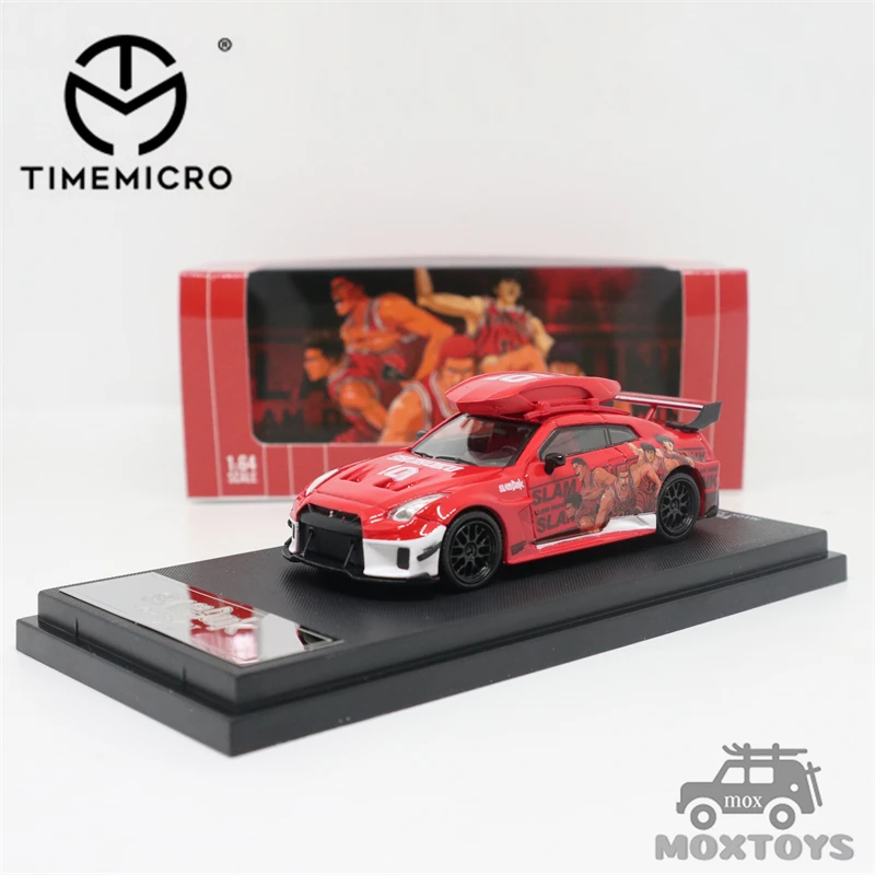 TimeMicro 1:64 Modern Art Nissan gtr3.0 /HONDA NSX slam dunk литая модель автомобиля |