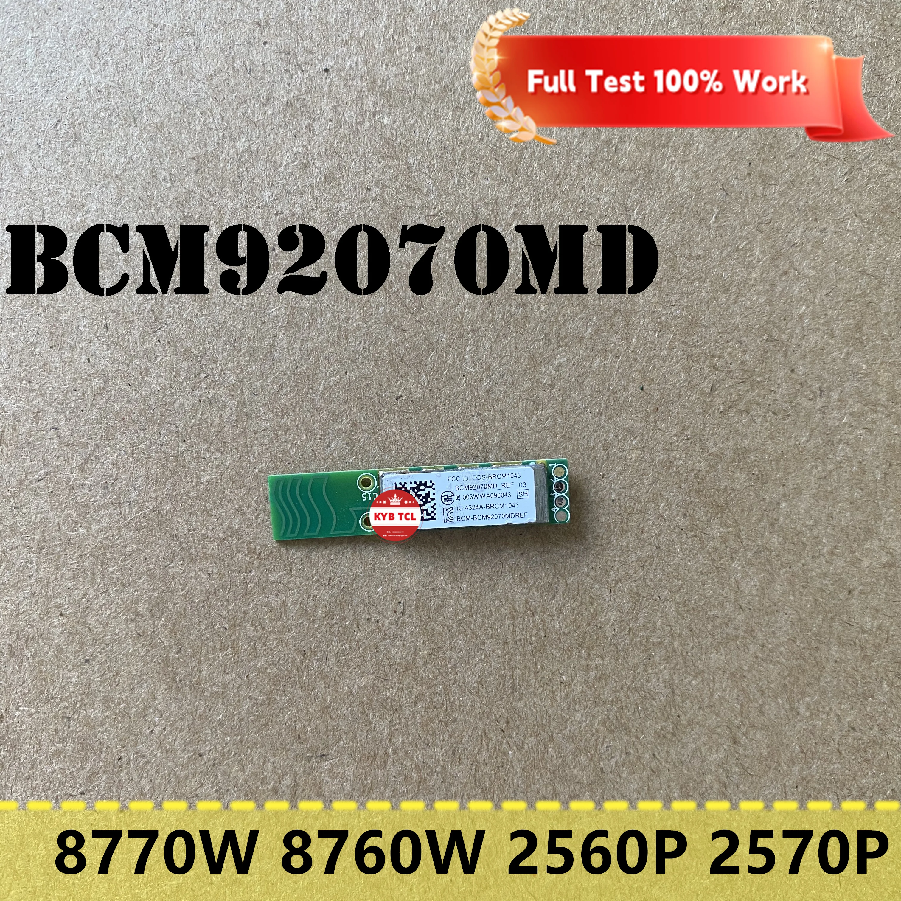 Модуль шайбы Bluetooth для ноутбука или кабель HP EliteBook 8770w 2560P 2570P Envy 14 14T-1200 BCM92070MD 6017B