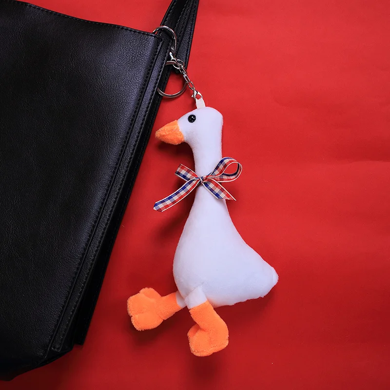 

Мягкая мягкая плюшевая кукла в виде белого гуся, 18 см