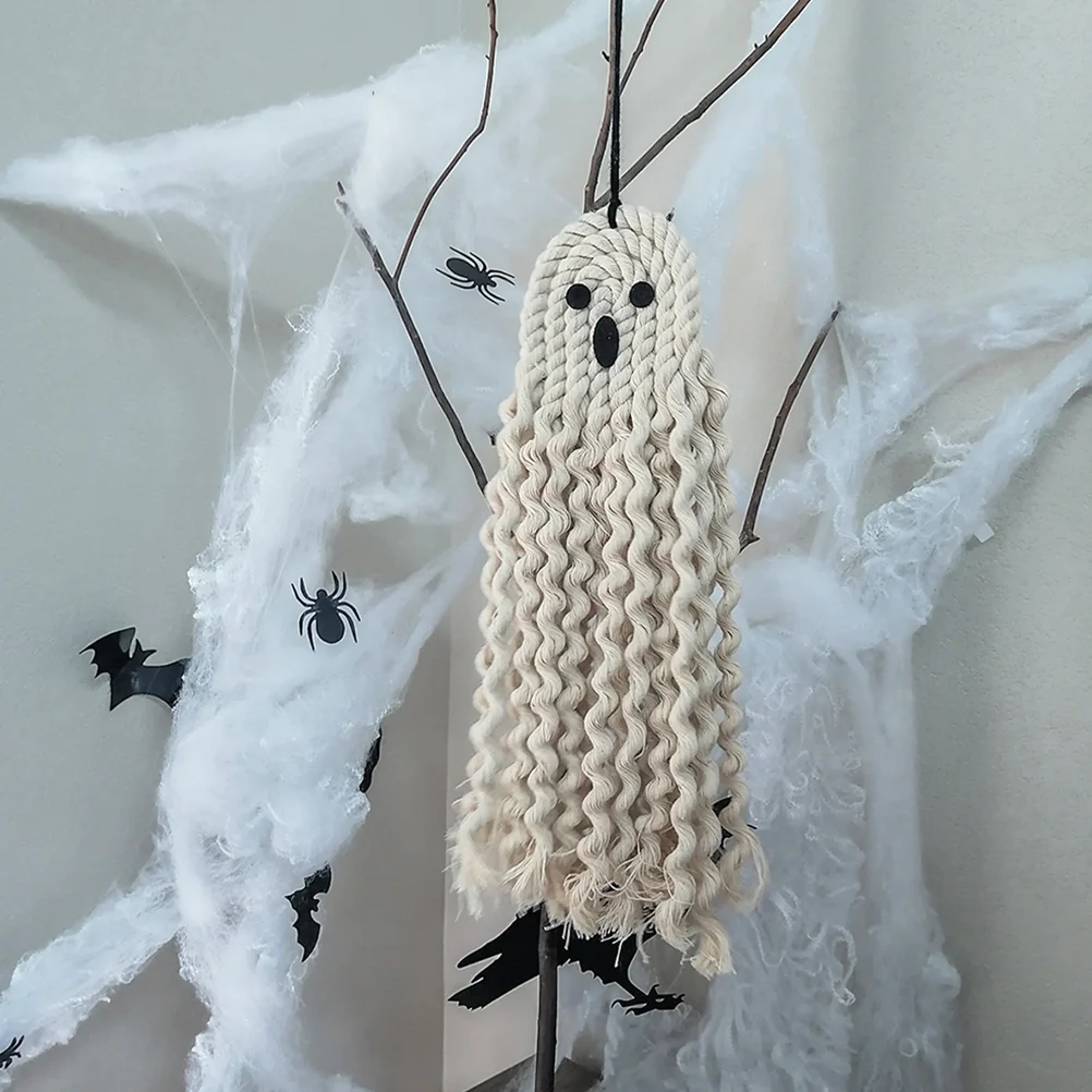 

Ghost Decor Hanging Prop Halloween Scene Decoration Scary Party Layout Props Horror Haunted House Pendant