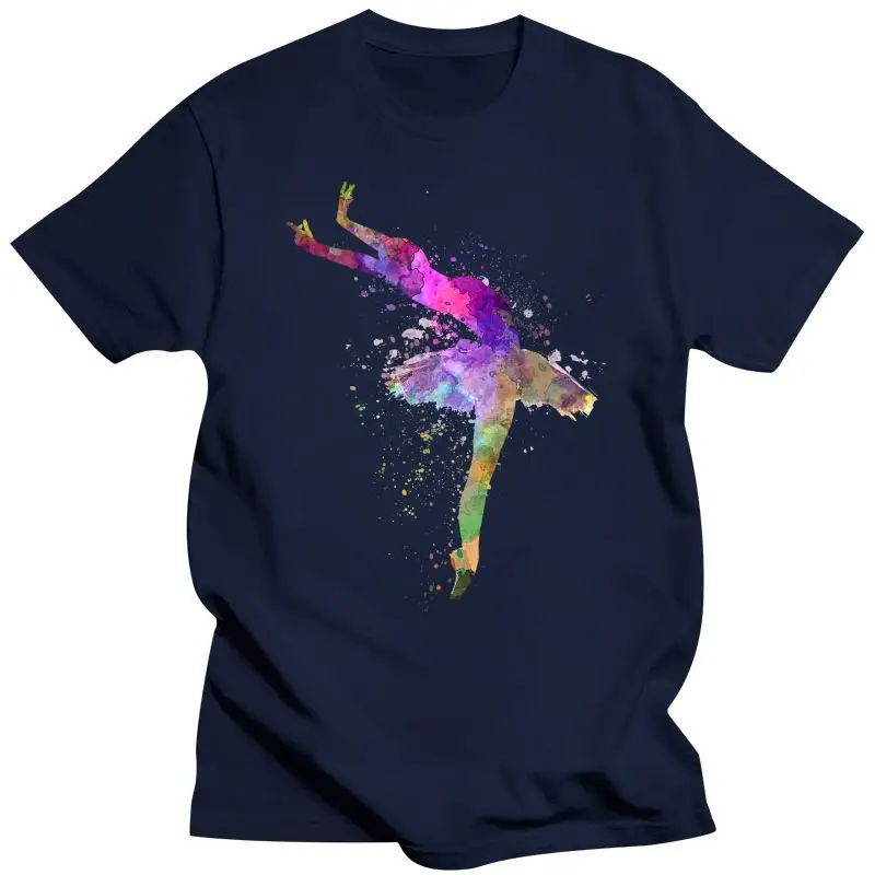 

Mens Clothing Fashion Summer Autumn T-Shirt Women T Shirt Young Woman Ballerina Ballet Dancer Dancing With Art T Shirt Girl Casu