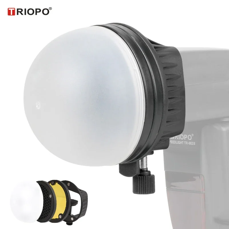 Цветной фильтр TRIOPO MagDome отражатель сотовые наборы шариков диффузора для GODOX tt600