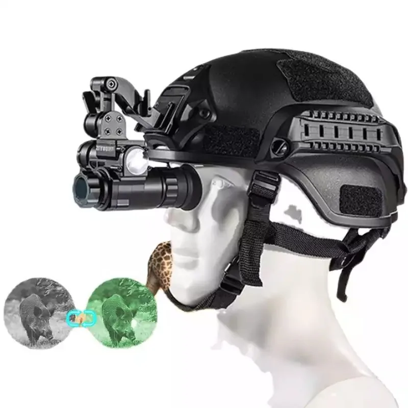 

Head-Mounted Infrared Night Vision Monocular for Hunting