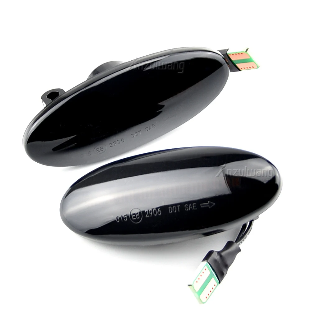 Автомобильные Боковые габаритные огни динамический фонарь Задний сигнал