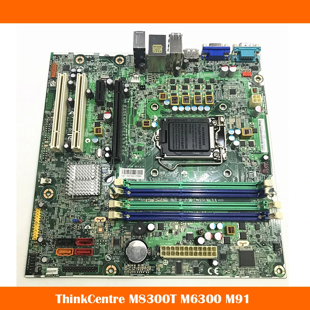 High Quality Desktop Motherboard For Lenovo ThinkCentre M8300T M6300 M91 IS6XM 03T8351 03T6560 Fully Tested