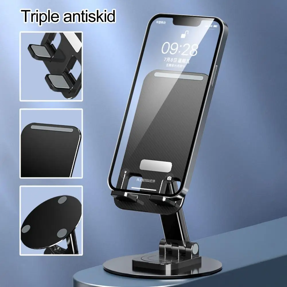 

Phone Stand Convenient Stable Support Widely Compatible Strong Carrying Capacity Lazy Phone Bracket Home Supply