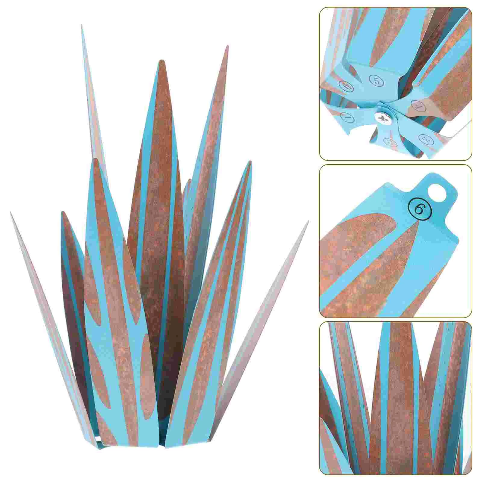 

1 Set of Simulation Agave Flower Ornament Agave Ornament for Garden