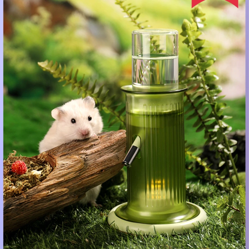 

120ml Hamster Water Dispenser Drinking Bottle Plastic Hanging Water Bottle Hedgehog Rabbit Automatic Water Dispenser
