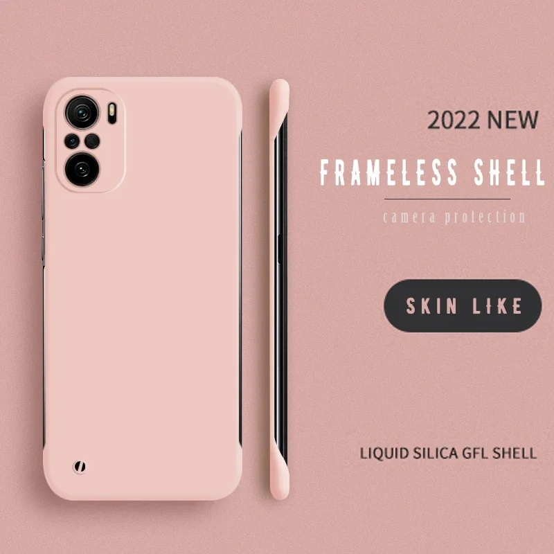 Дизайнерский тонкий матовый чехол для телефона XIAOMI Mi 13 13T 12 12T 11 11T 10 10T Lite Bumper Poco F3 F4