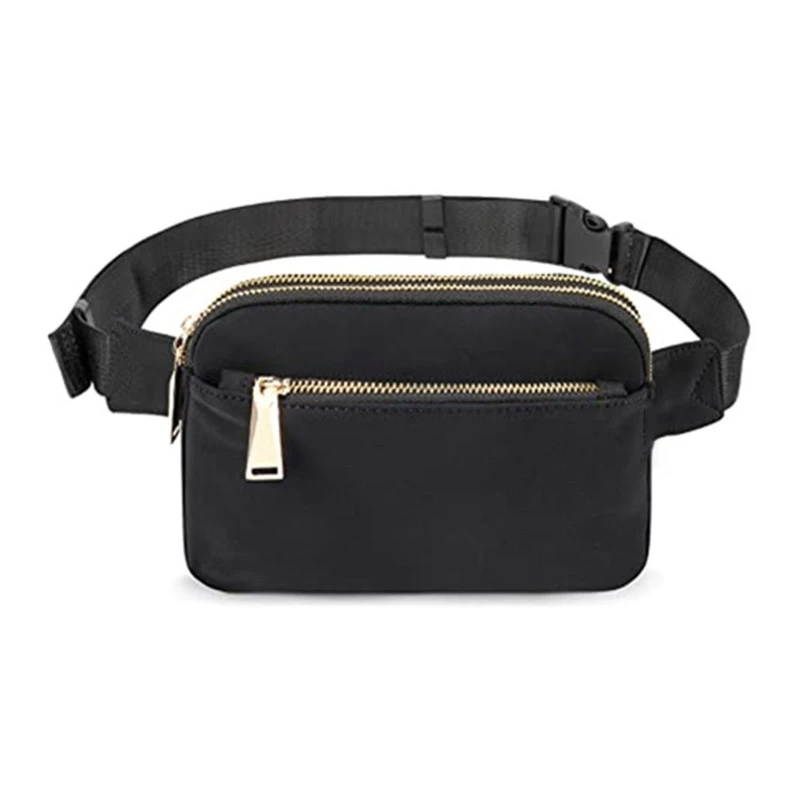 

Поясная сумка Fanny Pack для мужчин и женщин, модные нагрудные сумки с карманами на молнии, дорожные уличные спортивные сумки через плечо