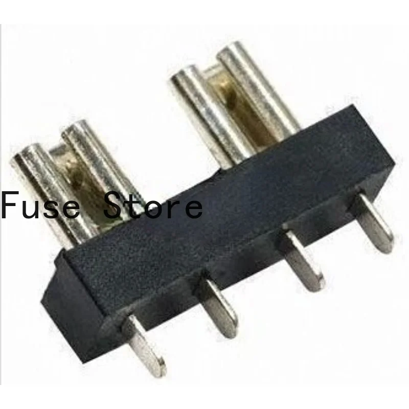 

10PCS PCB Panel Installation Welding Small Fuse Clip QH508 With Plastic Safety Terminal Mini Plug.