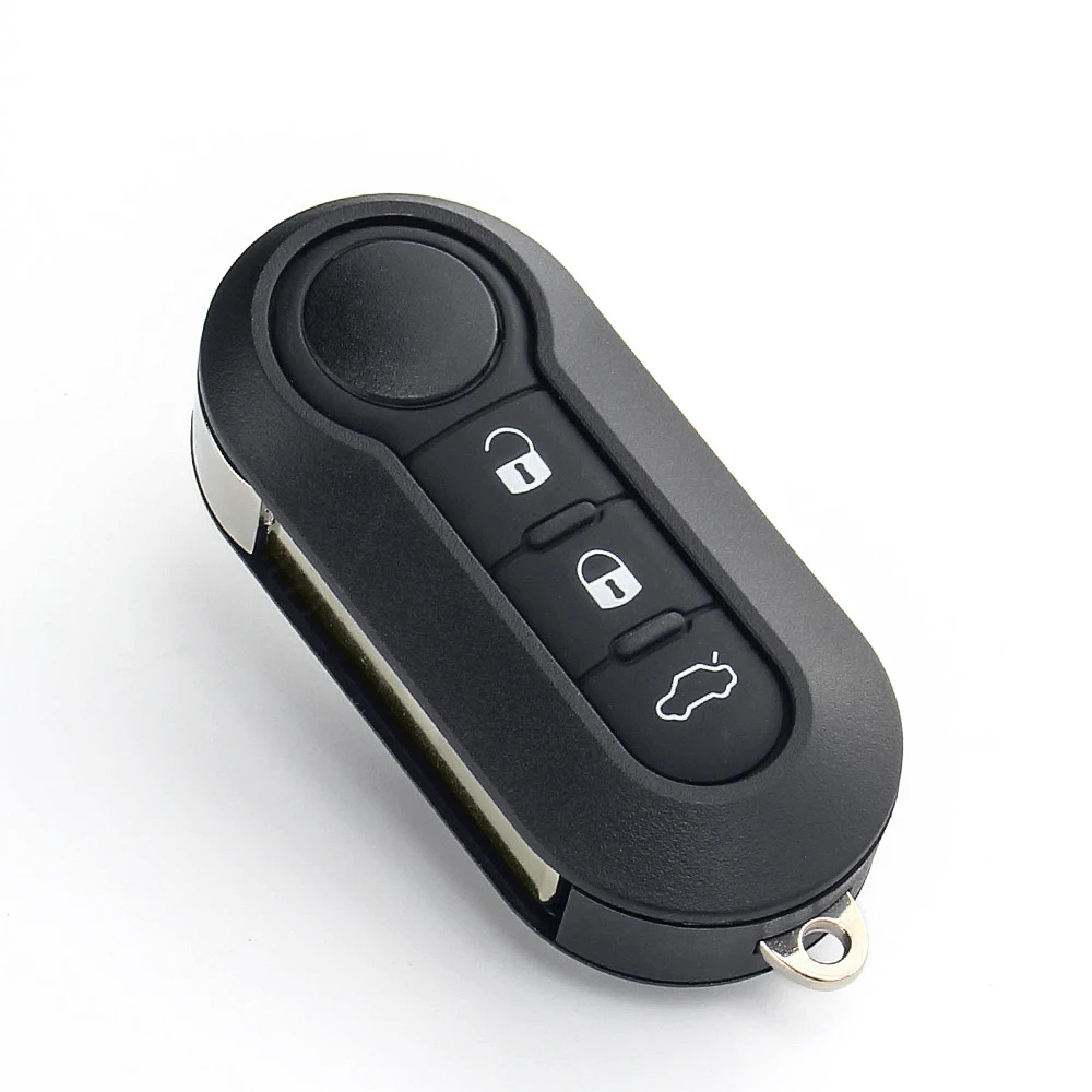 KEYYOU Car key Remote Control Key For Fiat 500 500L MPV Ducato Citroen Jumper Peugeot Boxer 2008-2015 433.92Mhz ID46 3 Buttons |